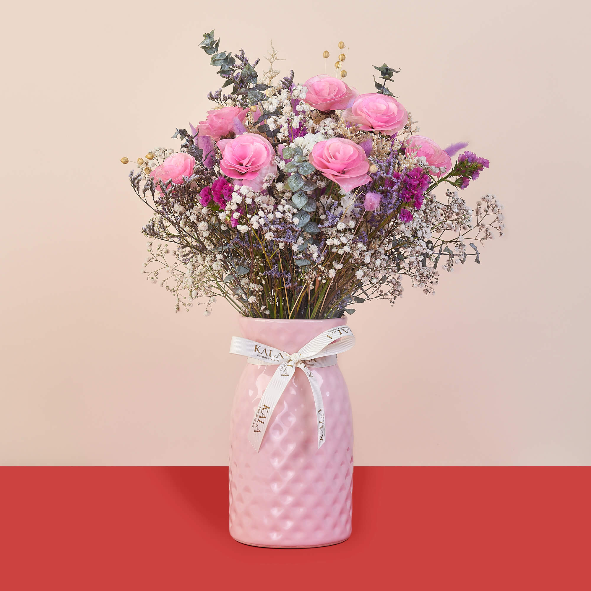 Florero Rosa